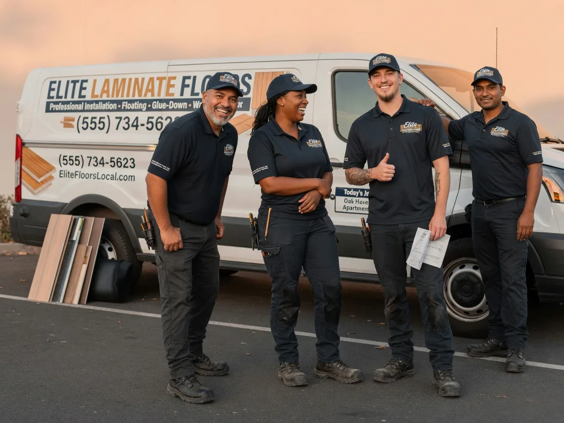 Laminate flooring installation company in Rudolph, WI